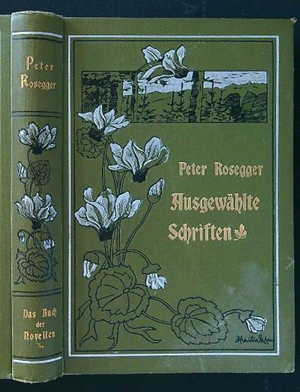 Das Buch der Novellen - Peter Rosegger - copertina
