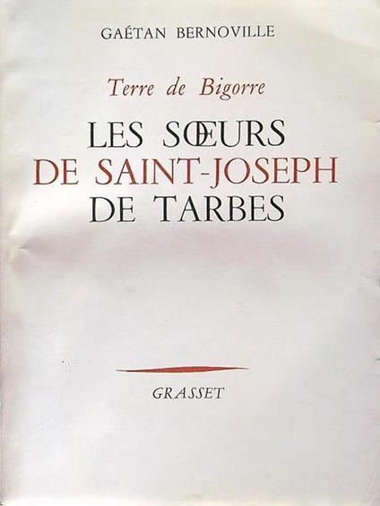 Les soeurs de Saint Joseph de Tarbes - copertina