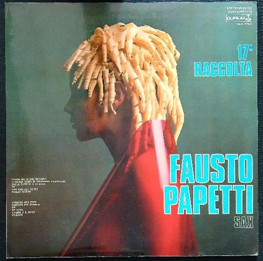 Fausto Papetti sax 17 raccolta vinile - copertina