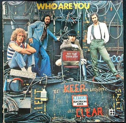 Who are you The Who vinile - copertina