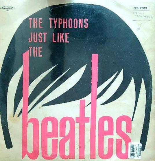 The typhoons just like the Beatles vinile - copertina