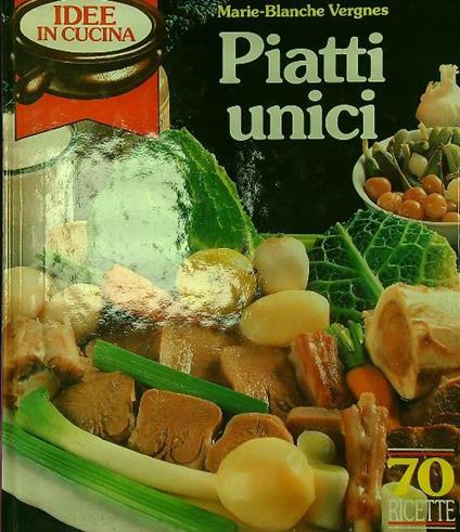 Piatti unici - copertina