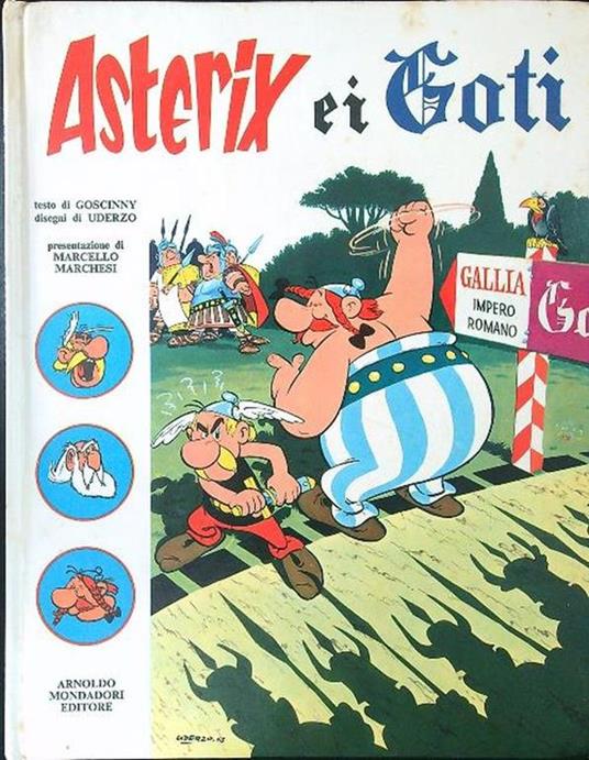 Asterix e i goti - René Goscinny - copertina