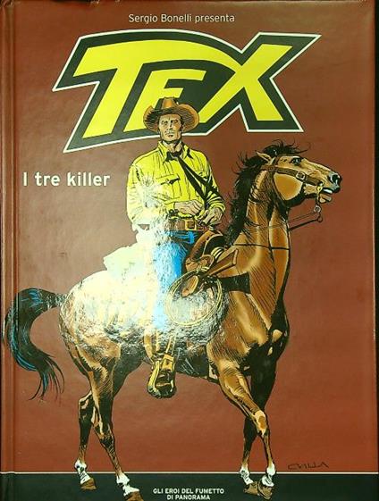 Tex i tre killer - Sergio Bonelli - copertina