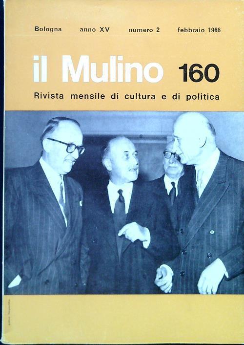 il Mulino 160 - N. 2/Febbraio 1966 - copertina