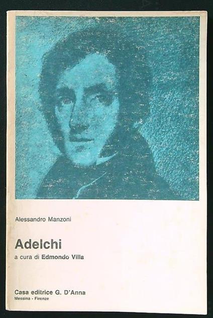 Adelchi - Alessandro Manzoni - copertina
