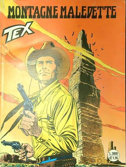 Tex n. 479/settembre 2000: Montagne maledette - copertina