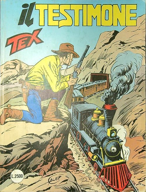 Tex n. 395/settembre 1993: Il testimone - copertina