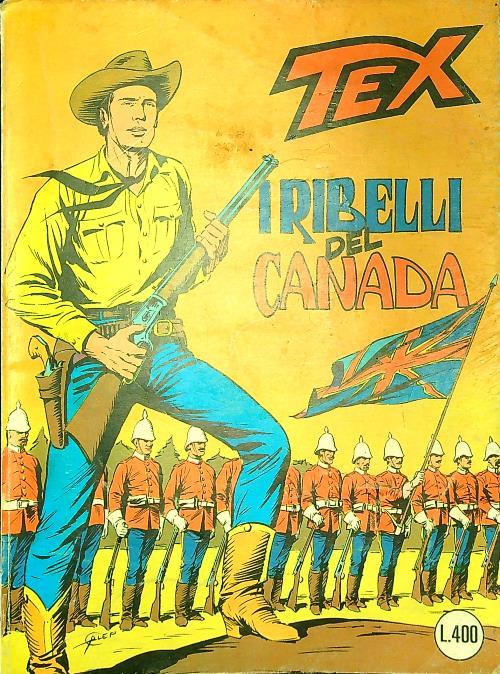 Tex n. 204/ottobre 1977: I ribelli del Canada