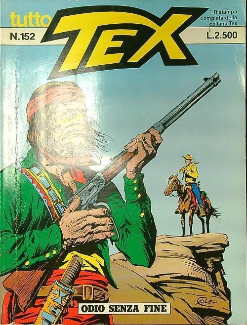 Tutto Tex n. 152/1993: Odio senza fine - copertina