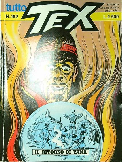Tutto Tex n. 162/1993: Il ritorno di Yama - copertina