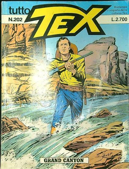 Tutto Tex n. 202/1995: Grand Canyon - copertina