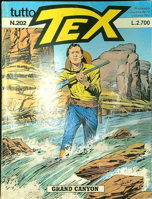 Tutto Tex n. 202/1995: Grand Canyon - copertina