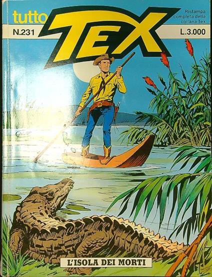 Tutto Tex n. 231/1996: L'isola dei morti - copertina
