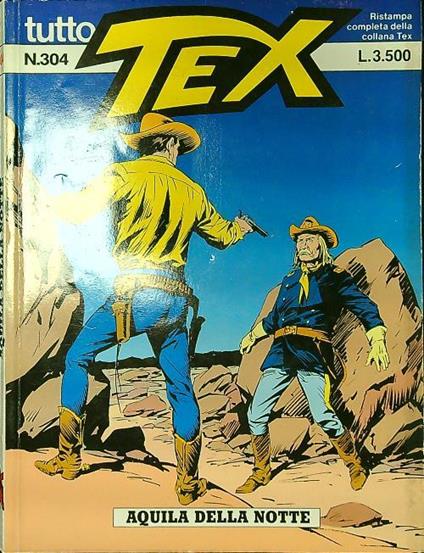 Tutto Tex n. 304/1999: Aquila della notte - copertina