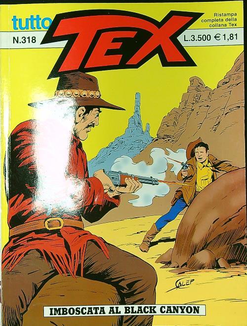 Tutto Tex n. 318/2000: Imboscata al Black Canyon