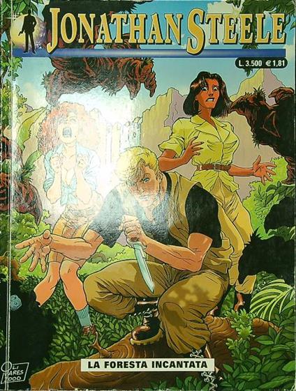 Jonathan Steele n. 15/giugno 2000: La foresta incantata - copertina