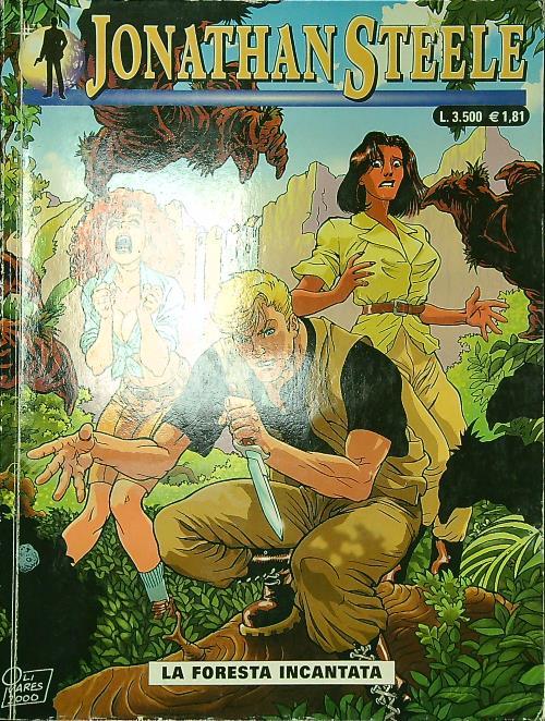 Jonathan Steele n. 15/giugno 2000: La foresta incantata - copertina
