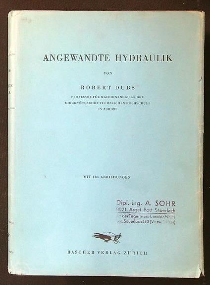 Angewandte Hydraulik - copertina