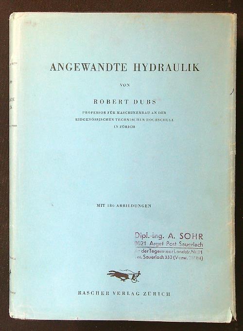 Angewandte Hydraulik - copertina