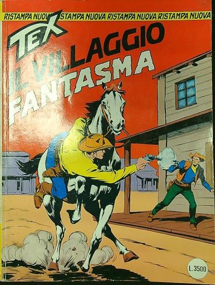 Tex (Nuova Ristampa) n. 36/gennaio 1999: Il villaggio fantasma - copertina