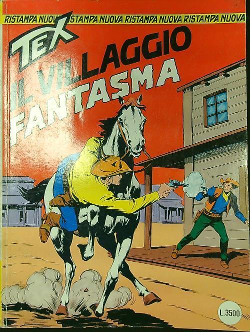 Tex (Nuova Ristampa) n. 36/gennaio 1999: Il villaggio fantasma - copertina