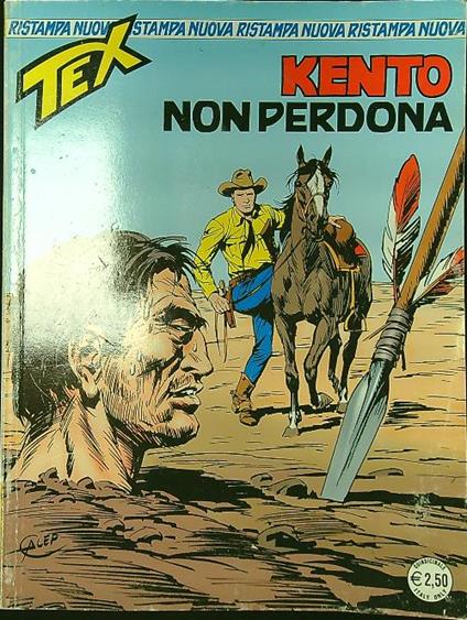 Tex (Nuova Ristampa) n. 148/novembre 2005: Kento non perdona - copertina