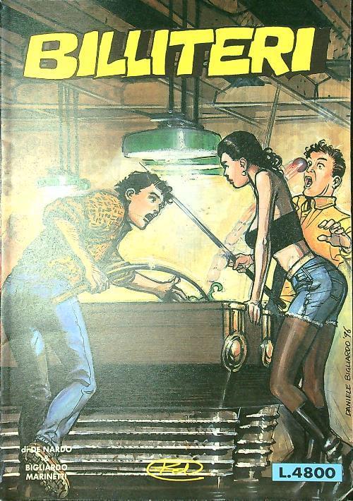 Billiteri - Giuseppe De Nardo - copertina