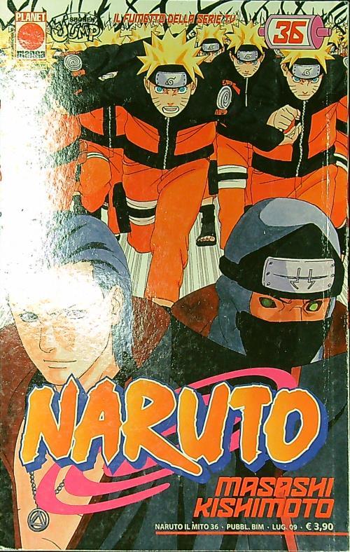 Naruto n. 36/luglio 2009 - Masashi Kishimoto - copertina
