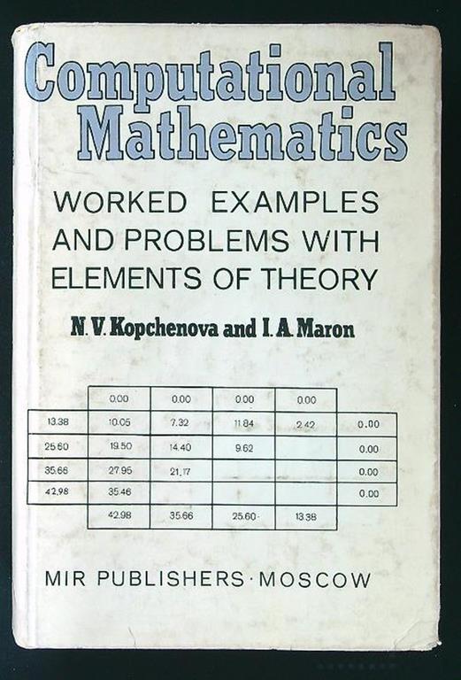 Computational Mathematics - copertina