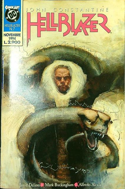 Hellblazer n. 7/novembre 1994 - copertina