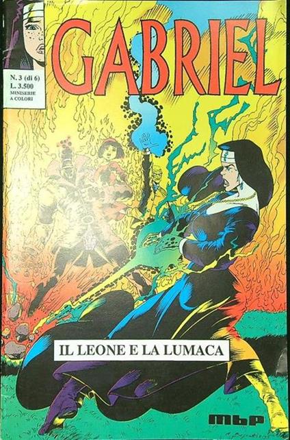 Gabriel n. 3/1995: Il leone e la lumaca - copertina
