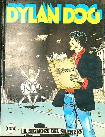 Dylan Dog n. 39/dicembre 1989: Il signore del silenzio - Tiziano Sclavi - copertina