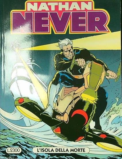 Nathan Never n. 4/settembre 1991: L'isola della morte - copertina