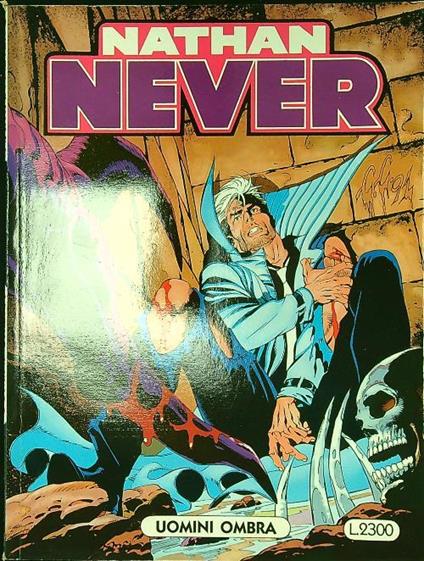 Nathan Never n. 8/gennaio 1992: Uomini ombra - copertina