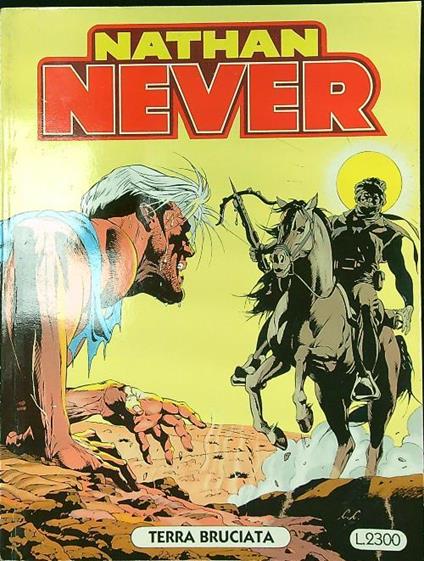 Nathan Never n. 14/luglio 1992: Terra bruciata - copertina