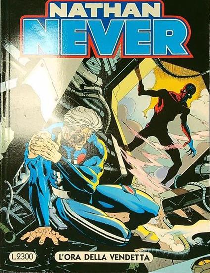 Nathan Never n. 20/gennaio 1993: L'ora della vendetta - copertina
