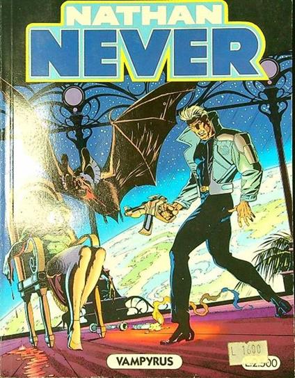 Nathan Never n. 22/luglio 1993: Vampyrus - copertina