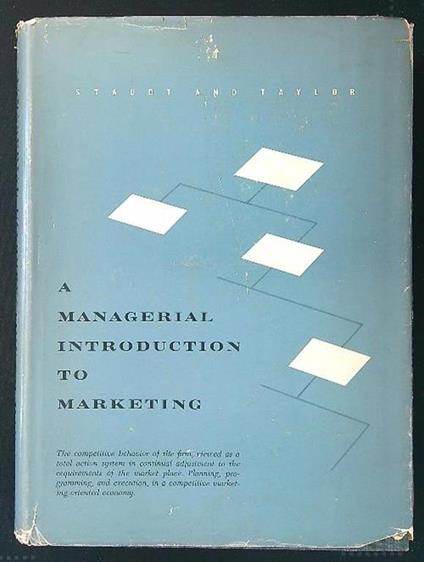 A Managerial Introduction to Marketing - copertina