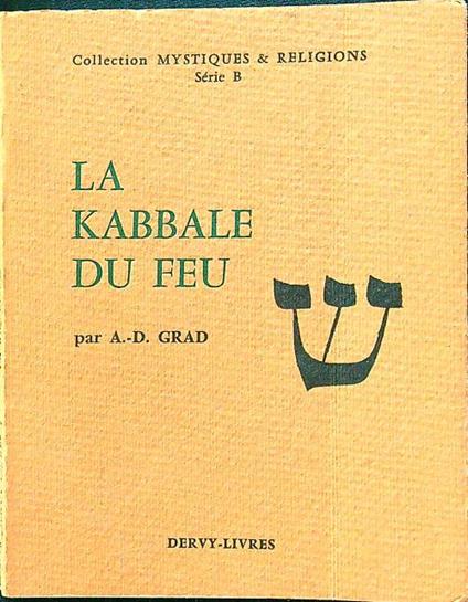 La kabbale du feu - copertina