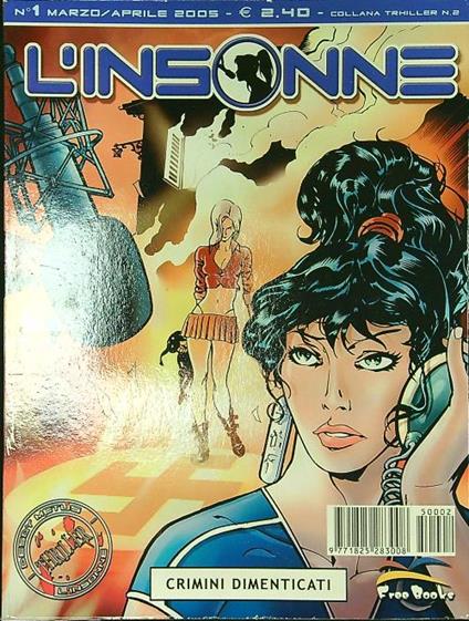 L' insonne n. 1/marzo-aprile 2005: Crimini dimenticati - copertina