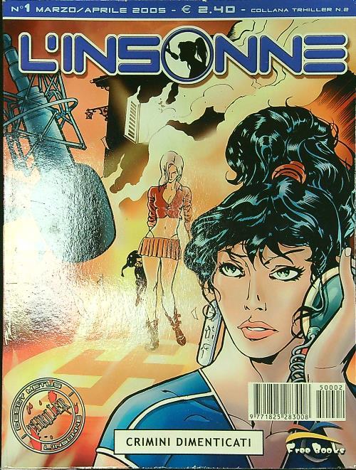 L' insonne n. 1/marzo-aprile 2005: Crimini dimenticati - copertina