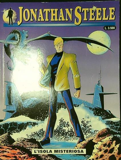 Jonathan Steele n. 1/aprile 1999: L'isola misteriosa - Federico Memola - copertina