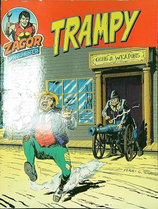 Zagor presenta Trampy - Mauro Boselli - copertina