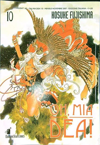 Oh, mia dea n. 10/novembre 2007 - Kosuke Fujishima - copertina