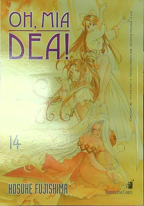 Oh, mia dea n. 14/marzo 2008 - Kosuke Fujishima - copertina