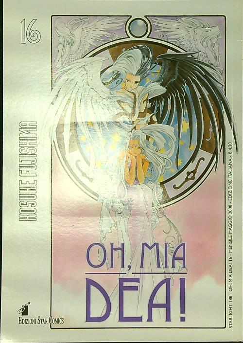 Oh, mia dea n. 16/maggio 2008 - Kosuke Fujishima - copertina