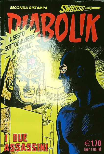 Diabolik n. 112/settembre 2003: I due assassini (Seconda ristampa) - copertina