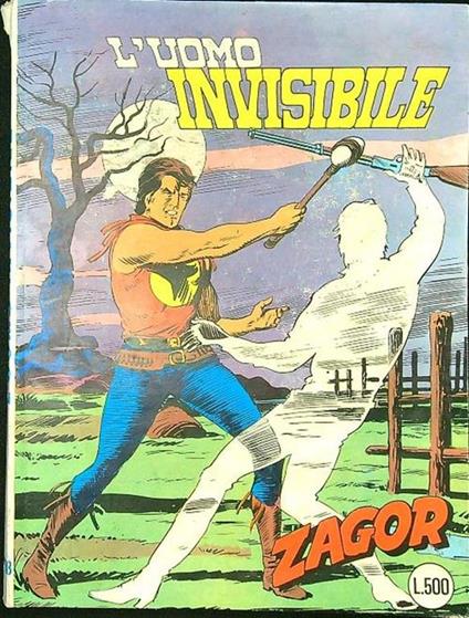 Zagor. 218/giugno 1979: L'uomo invisibile - copertina