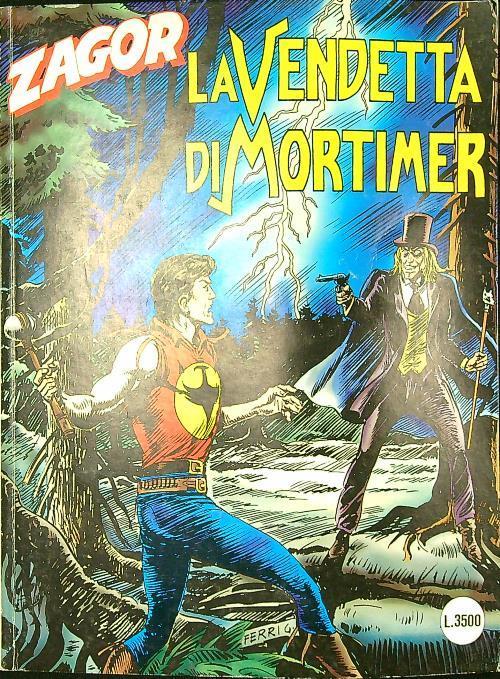 Zagor n. 458/giugno 1999: La vendetta di Mortimer - copertina
